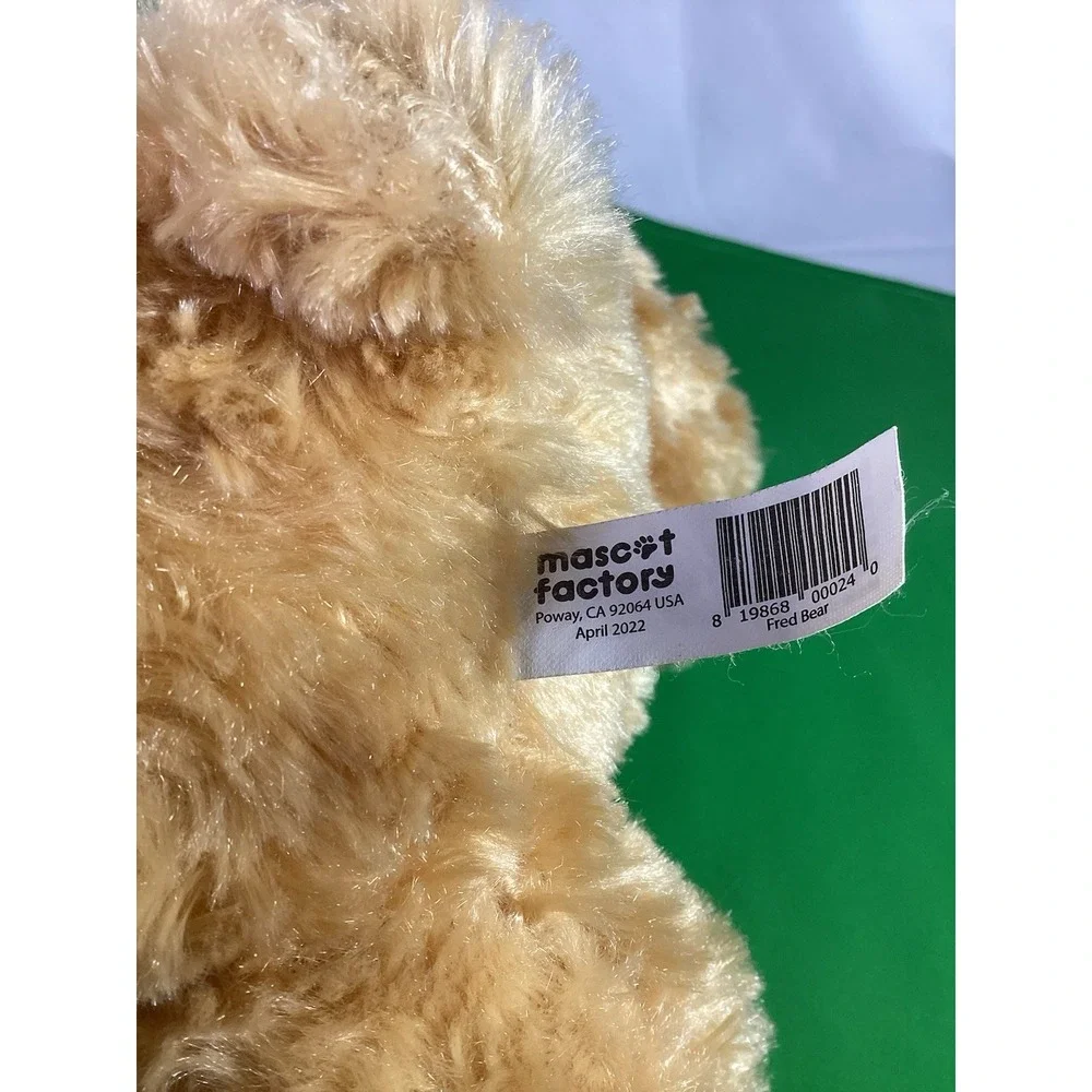 Mascot Factory Fred Bear Baylor University Bear Plush 10